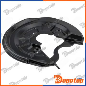 Déflecteur, disque de frein gauche arrière pour VW | HTO-VW-056, 1K0615611P